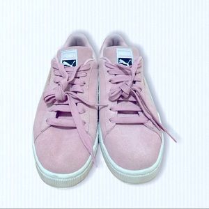 Men’s | PUMA SUEDE CLASSICS | PINK & WHITE